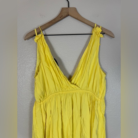 Majorelle Esther Midi Dress in Canary Yellow size Small $215 - Picture 9 of 12
